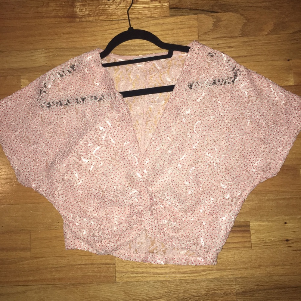 Zara Pink crop top!